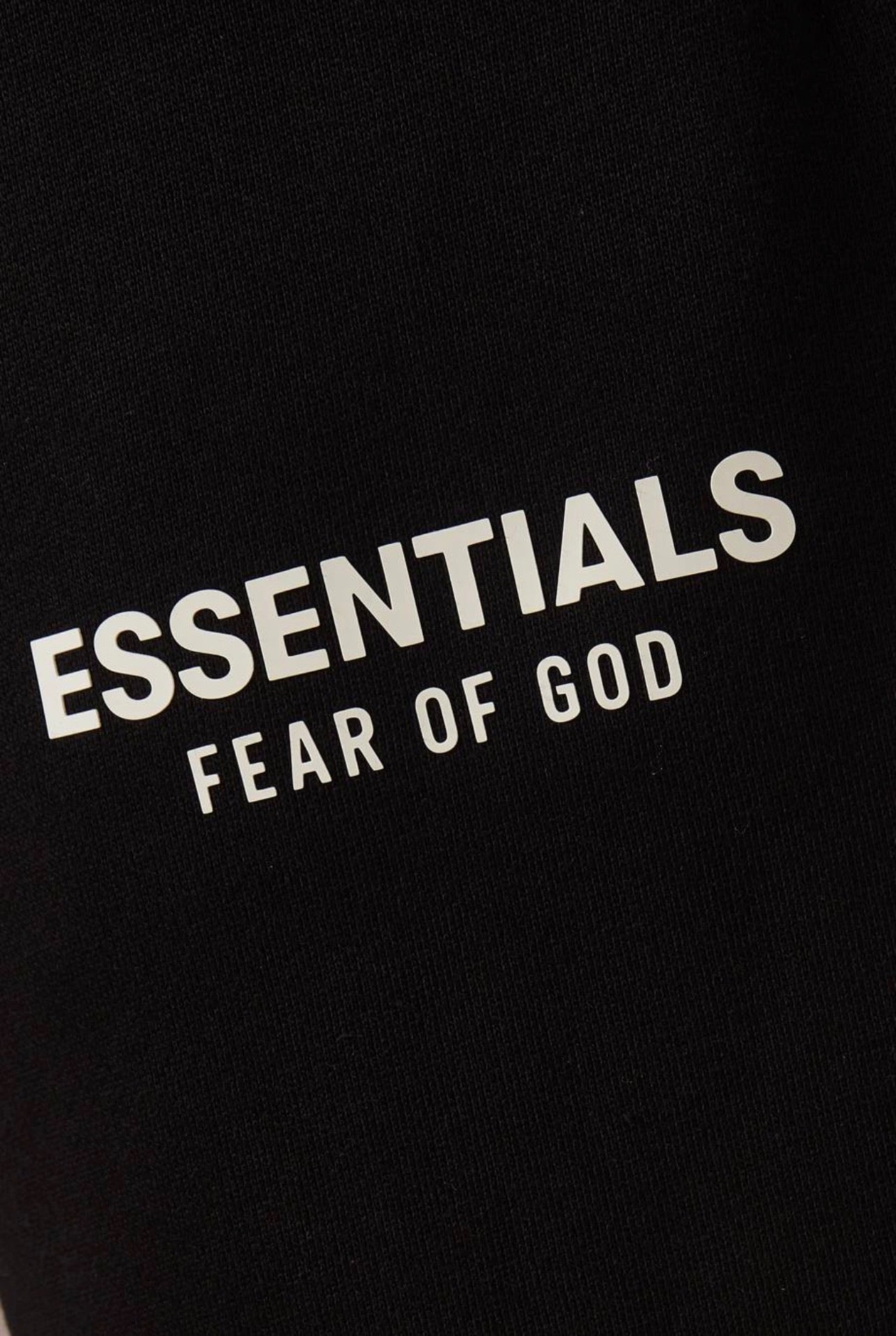 Essentials Black Pants FW2026