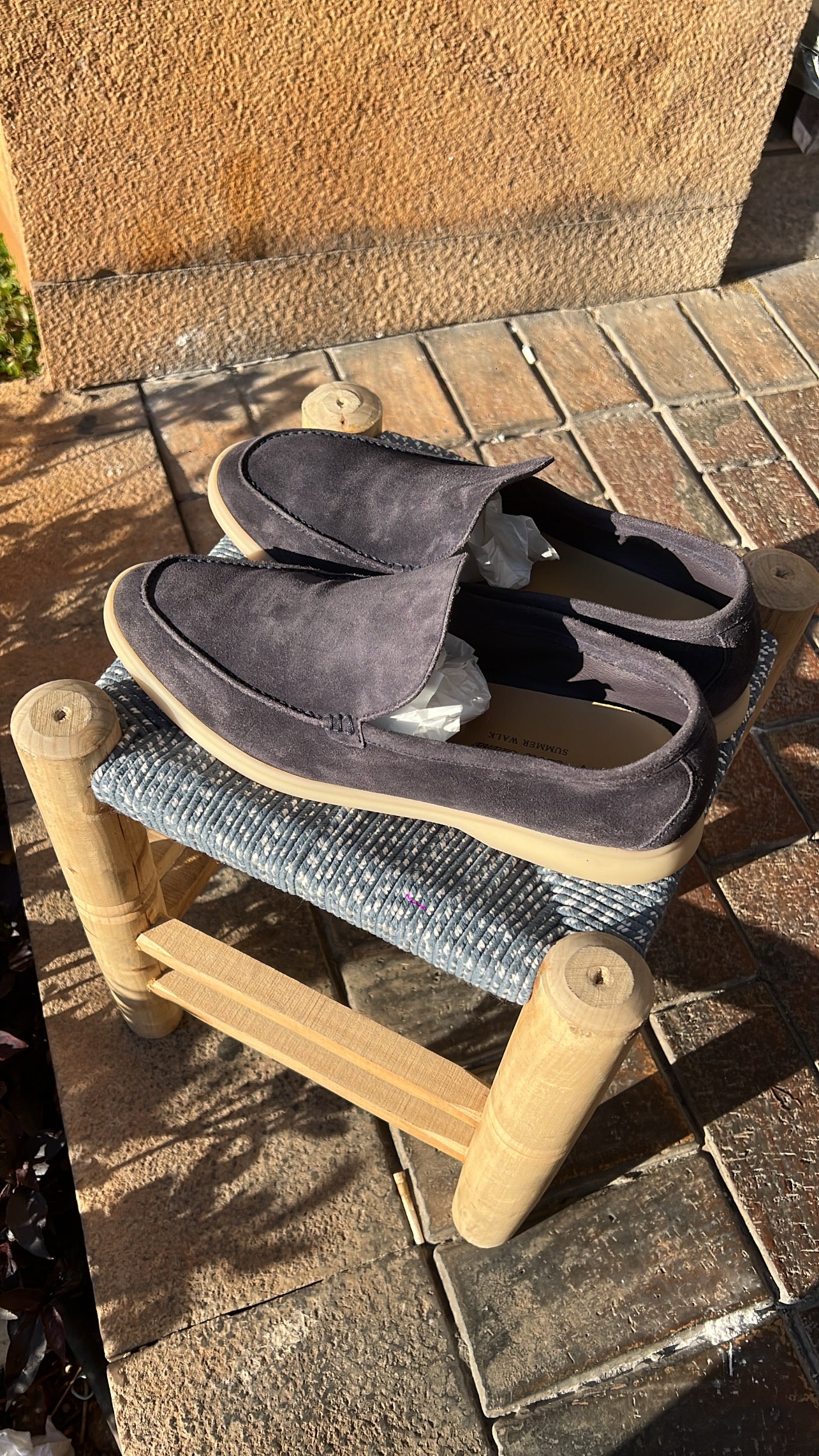 Loro Piana Summerwalk Caviar