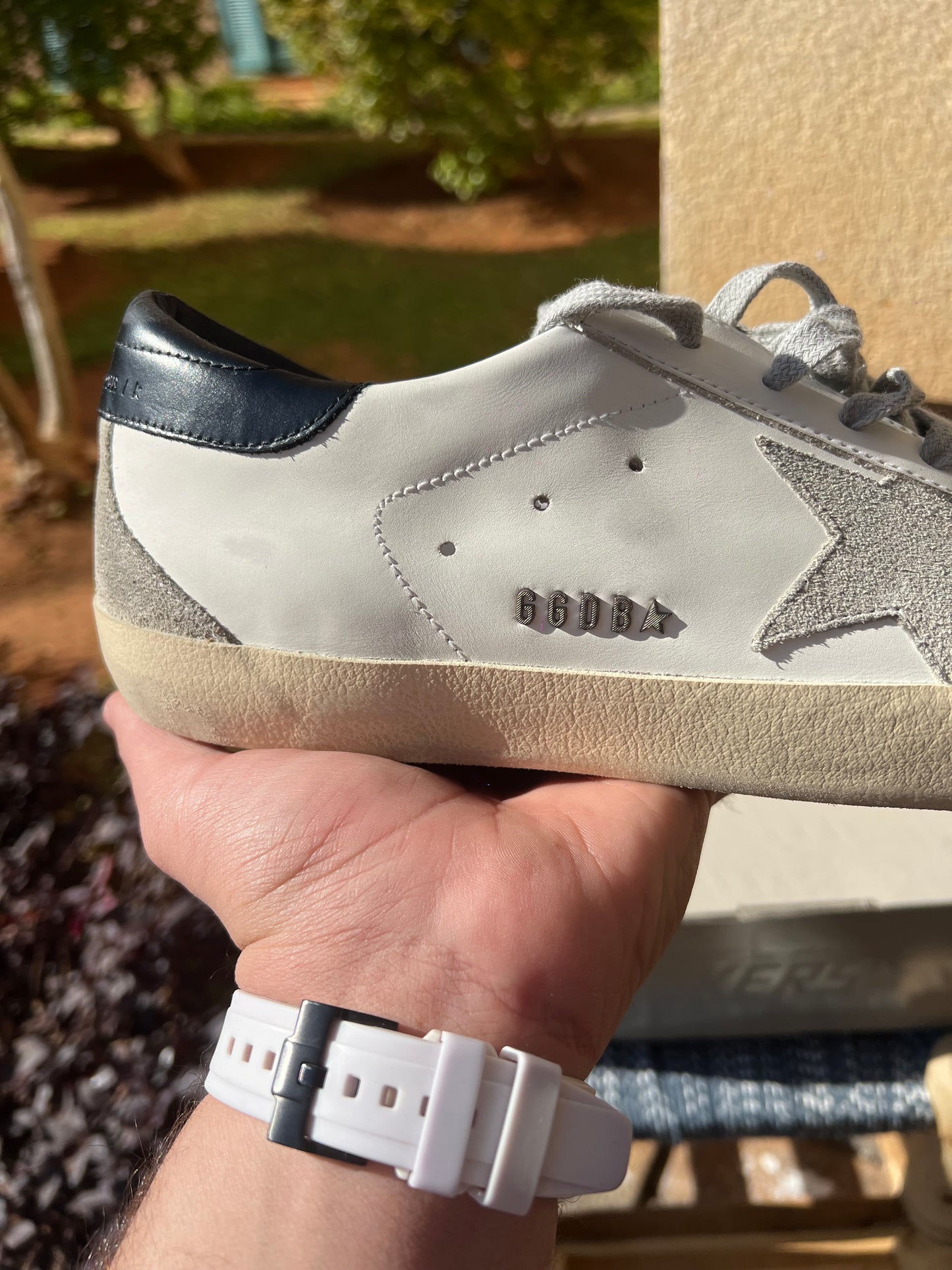 Golden Goose White / Black