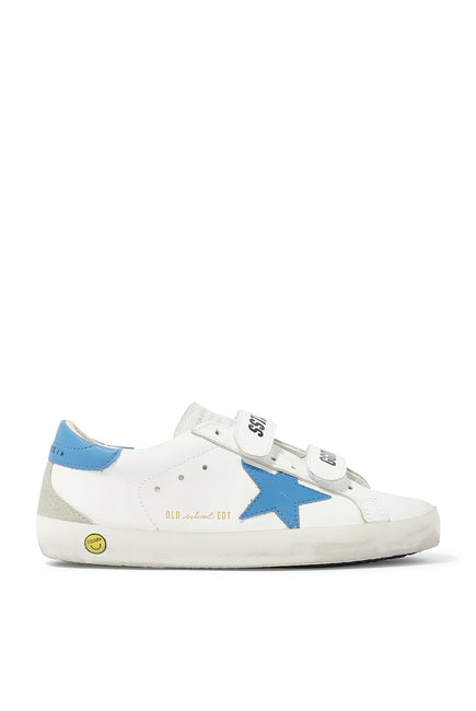Golden Goose Super Star White / Blue