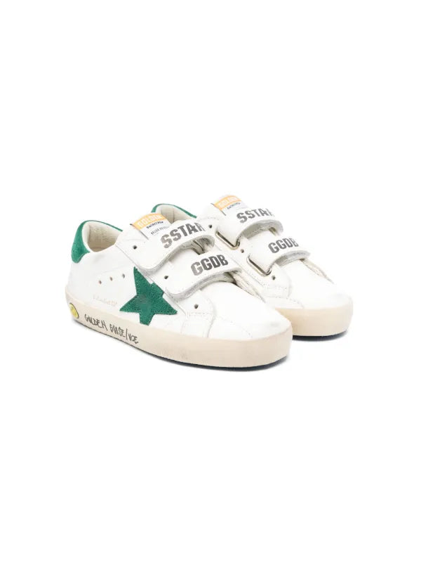 Golden Goose Super Star White / Green