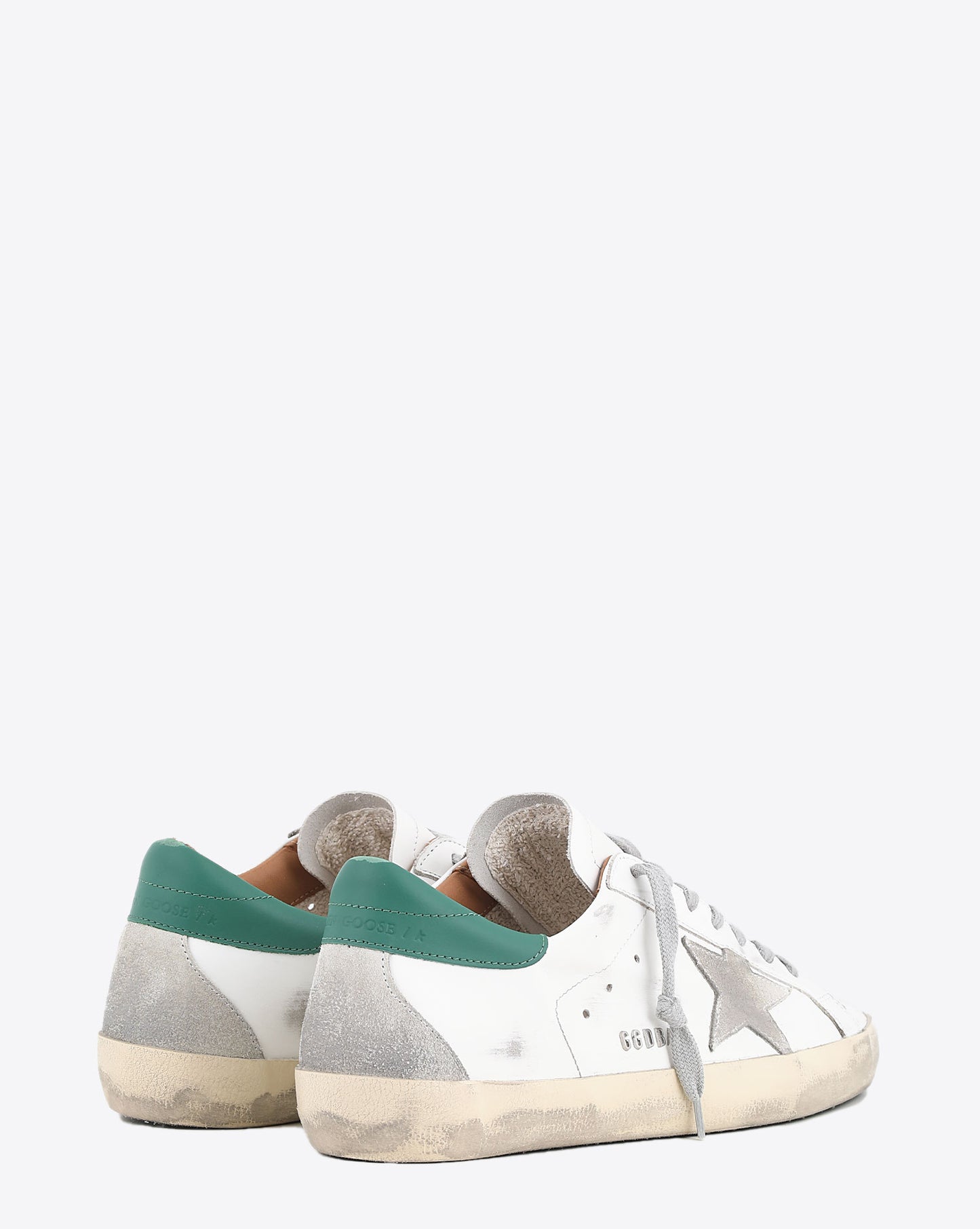Golden Goose Super Star White / Green