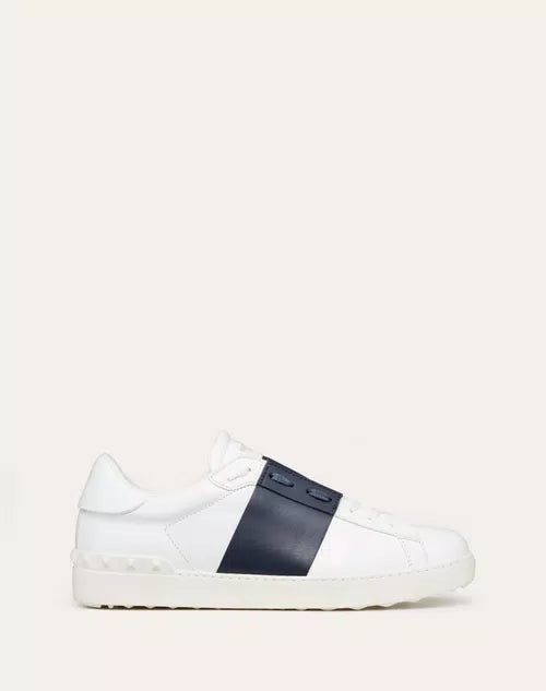 Valentino Garavani Open Sneakers | White/Blue – HypeConsigned Valentino Garavani Open Sneakers | White/Blue – HypeConsigned