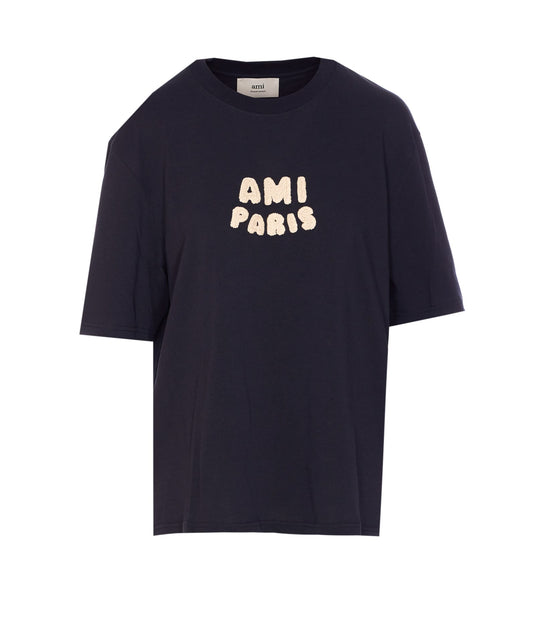 Ami Paris Navy Blue Shirt