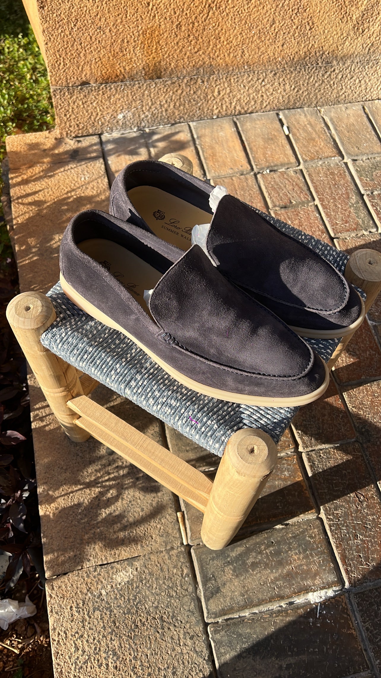 Loro Piana Summerwalk Caviar