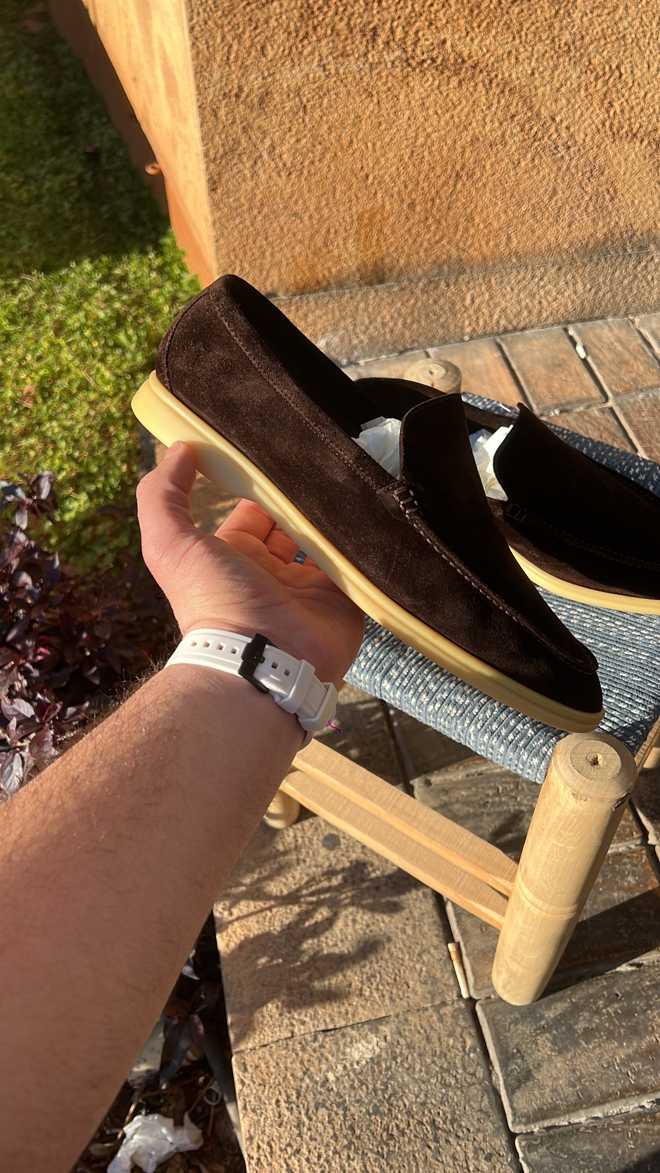 Loro Piana Summerwalk Chocolate