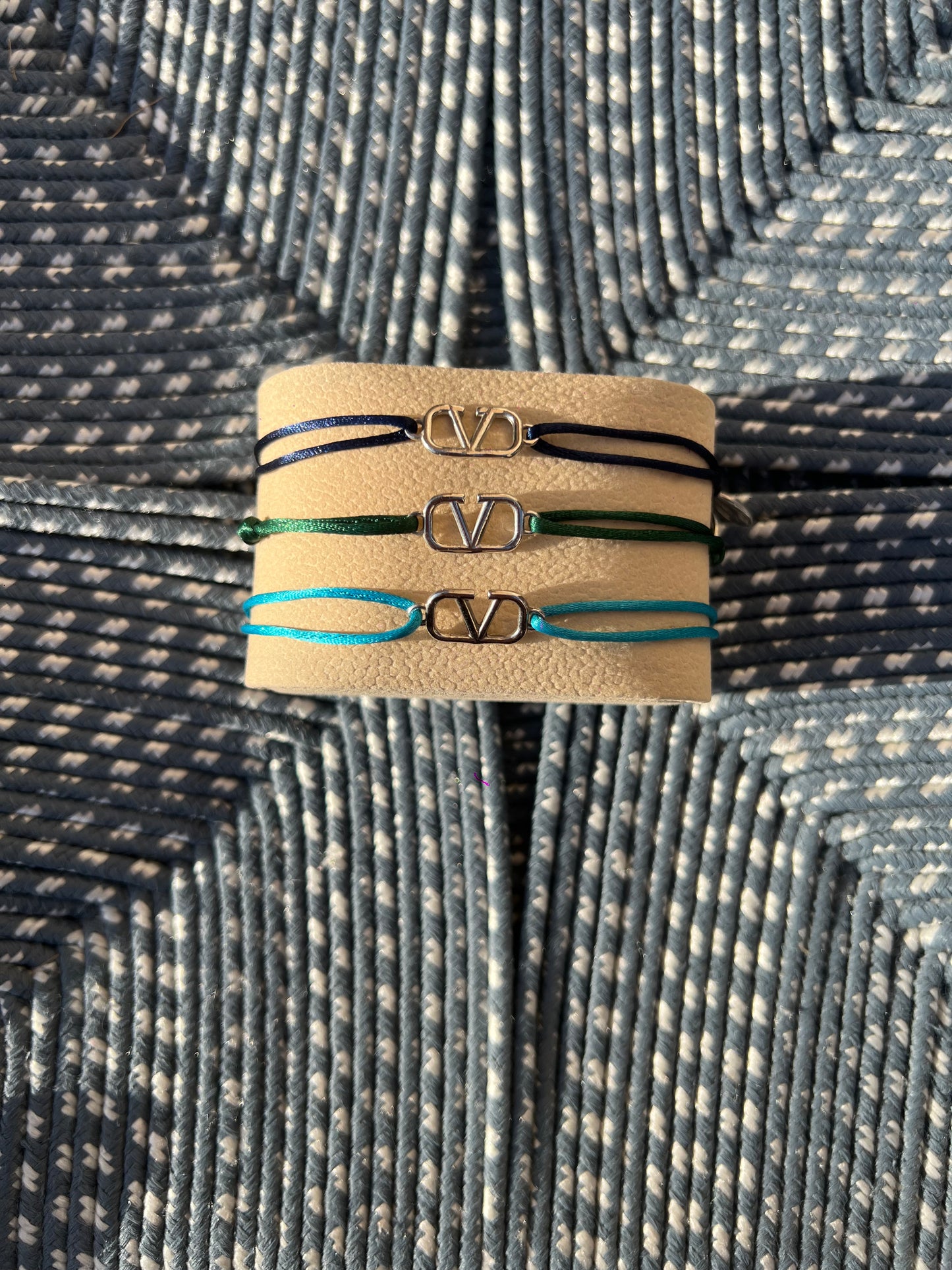 VALENTINO GARAVANI CORD BRACELETS