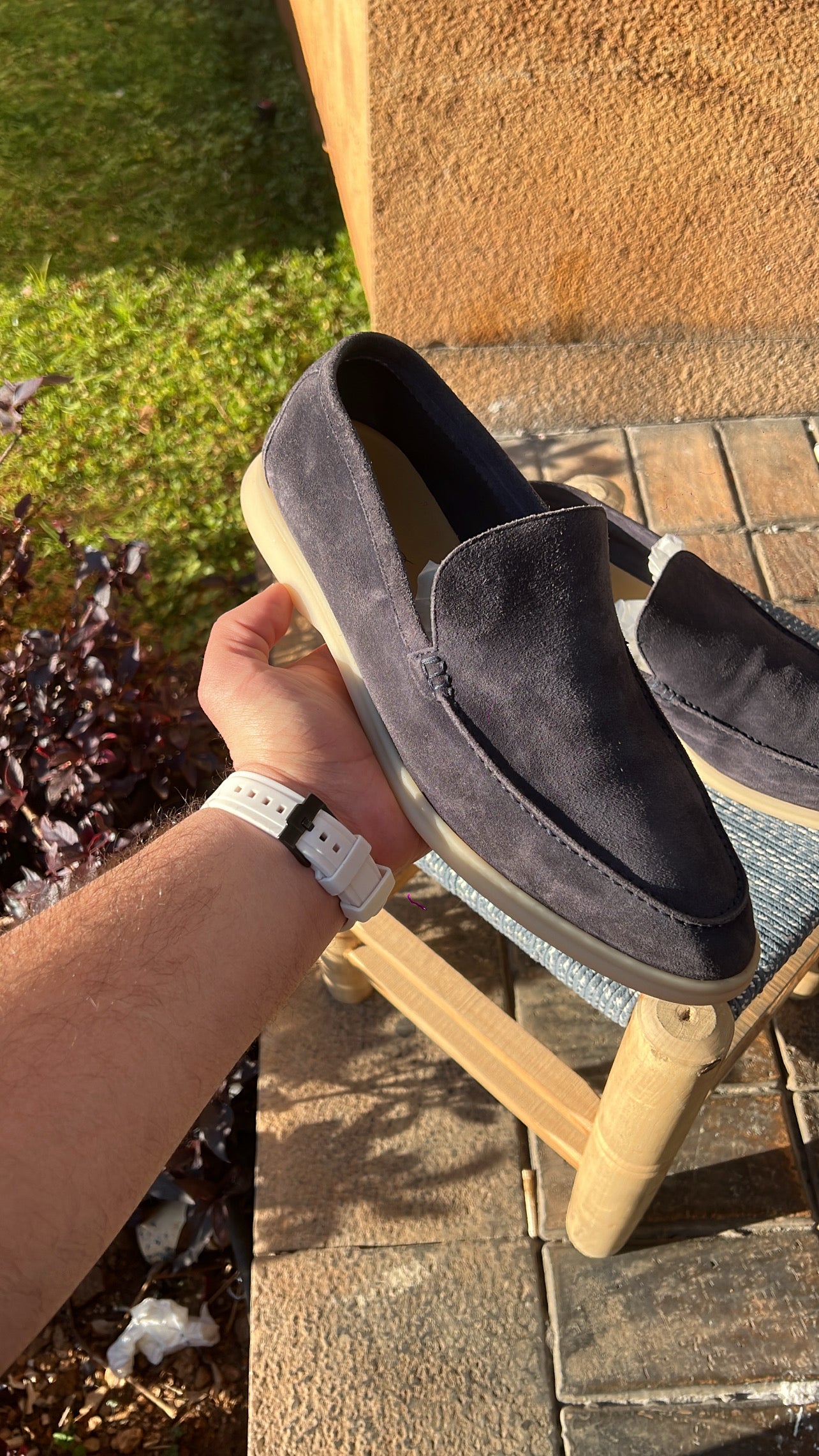 Loro Piana Summerwalk Caviar