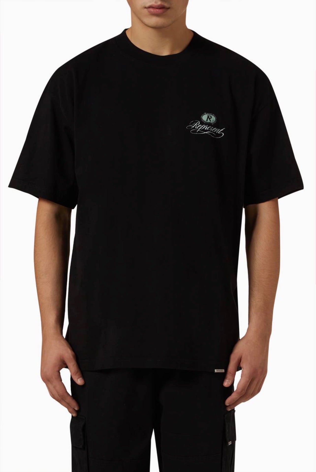 Represent Shirt Black/White