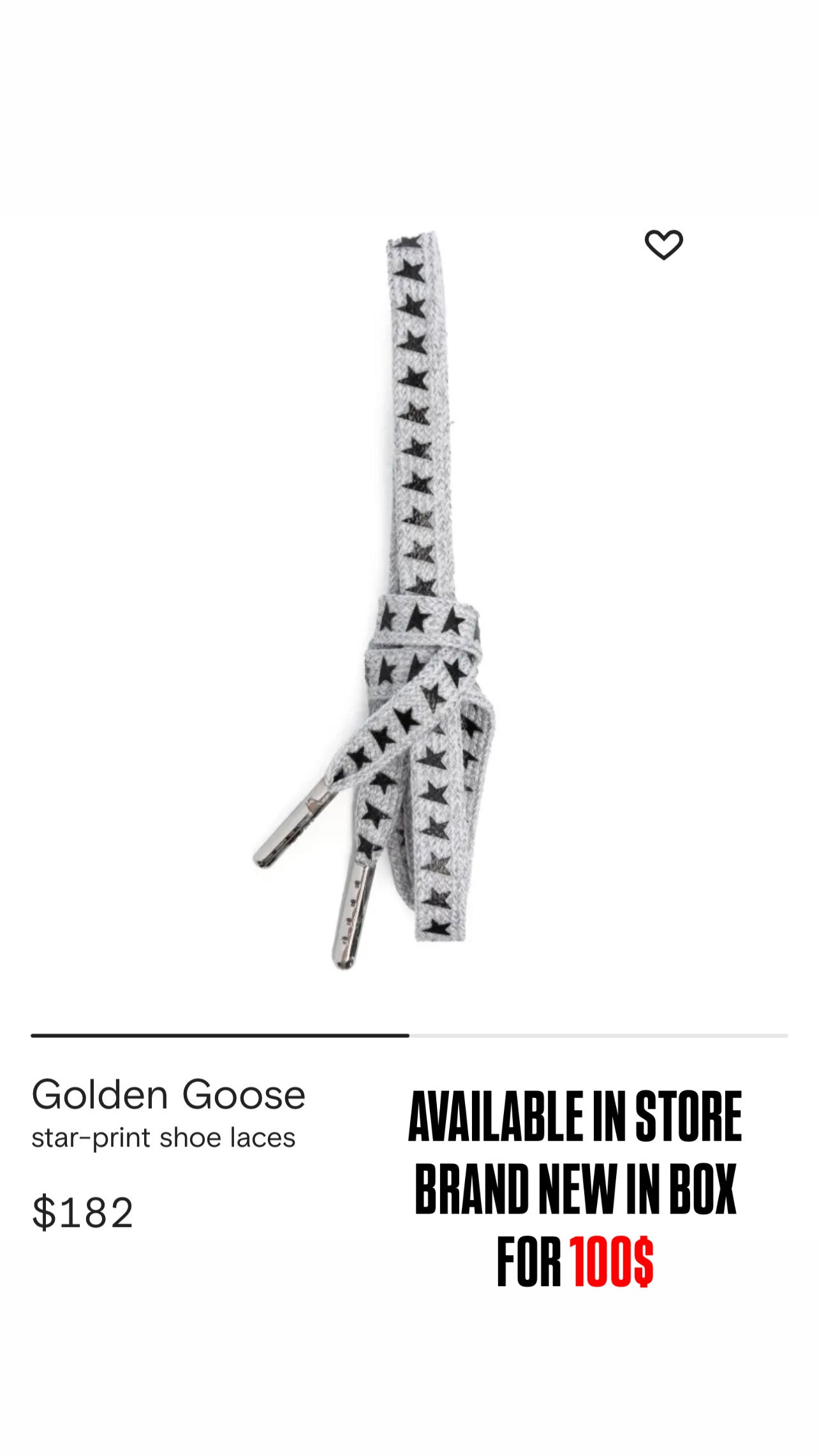 Golden Goose Laces