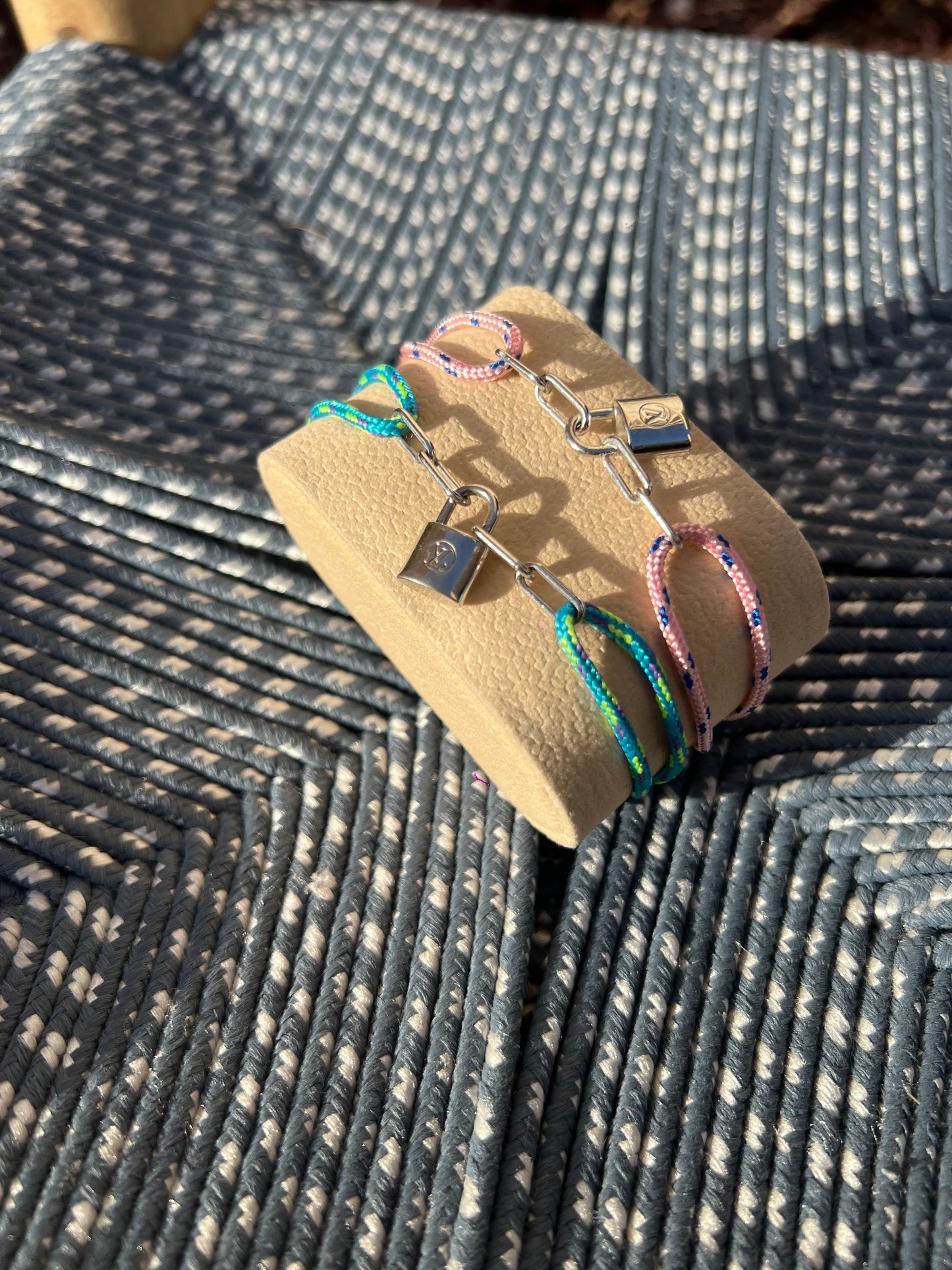 LOUIS VUITTON UNICEF CORD BRACELETS
