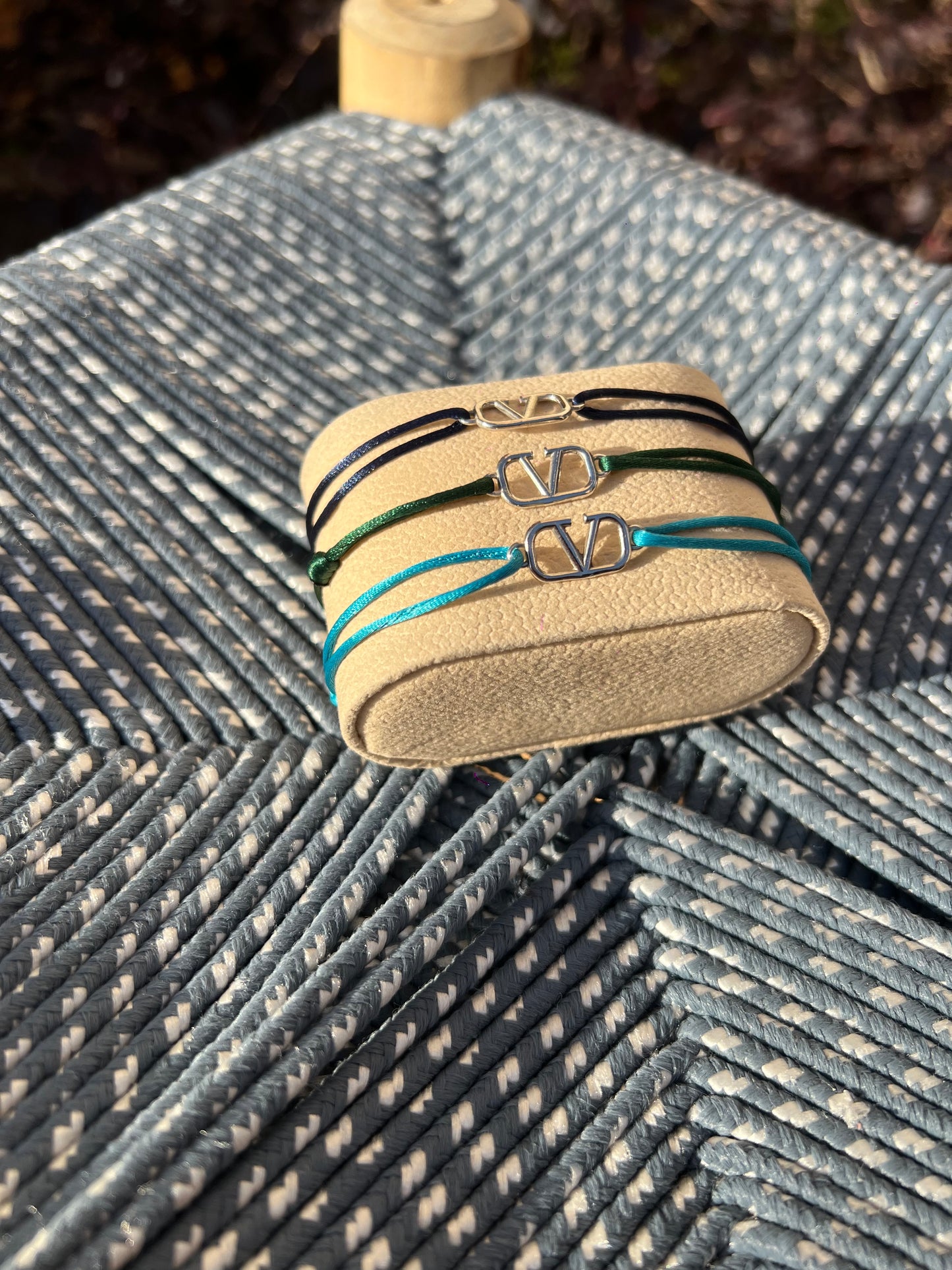 VALENTINO GARAVANI CORD BRACELETS