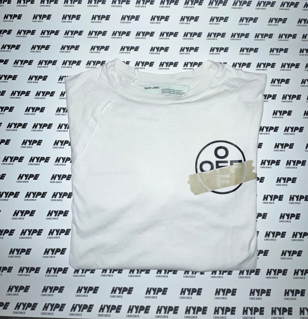 OFF-WHITE Tape T-Shirt