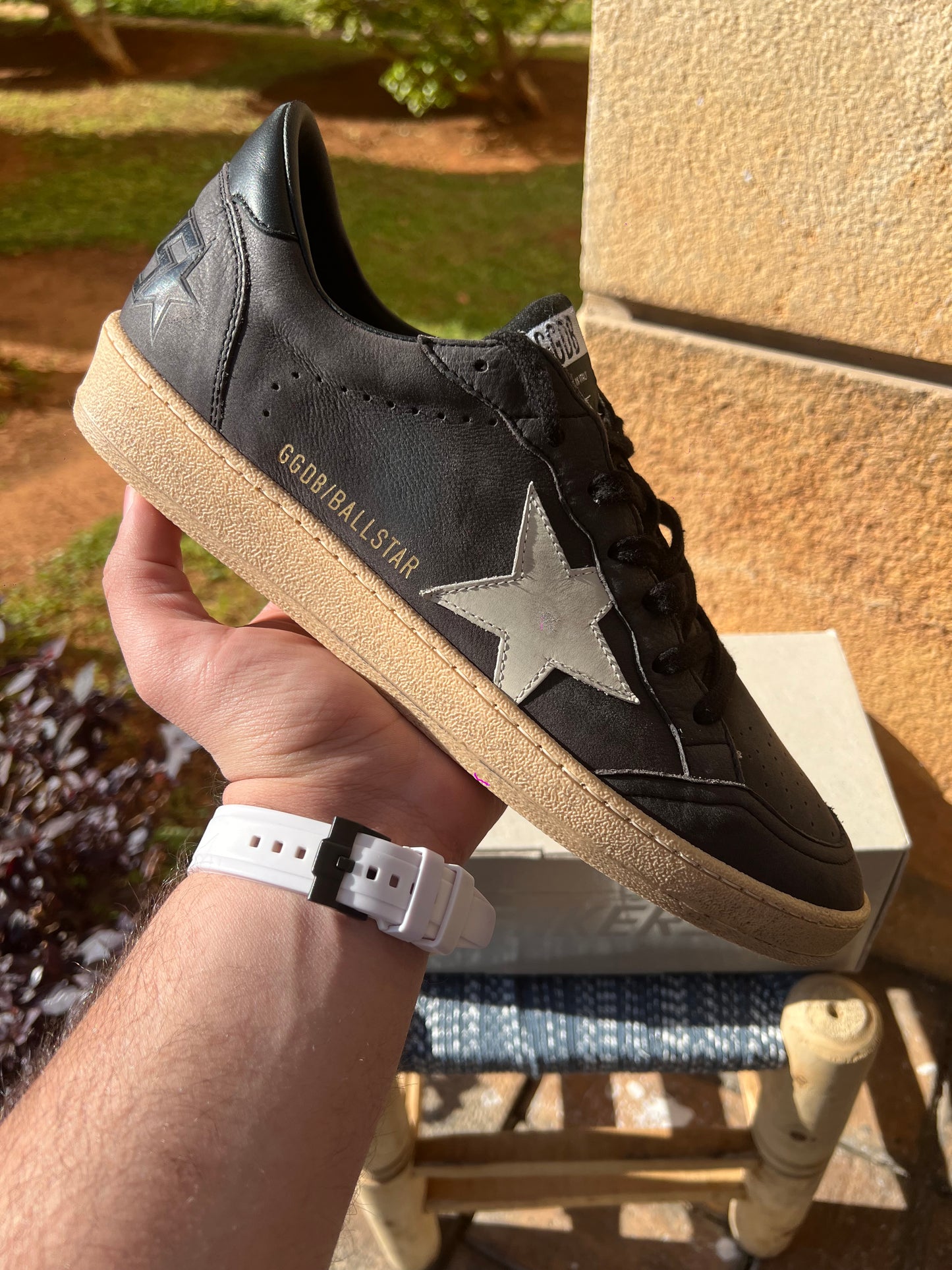 Golden Goose Black/Grey BallStar