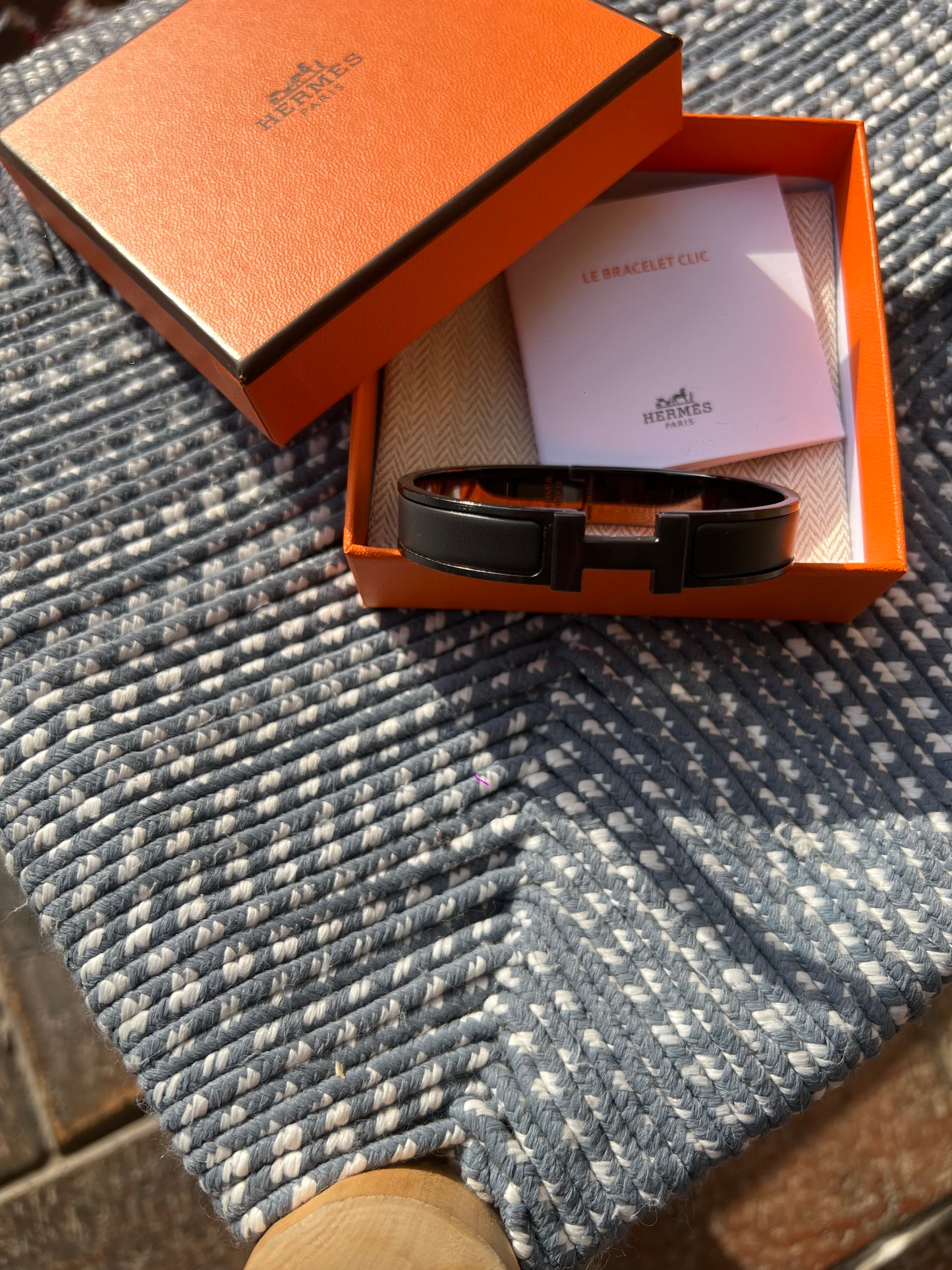HERMES CLIC BLACK