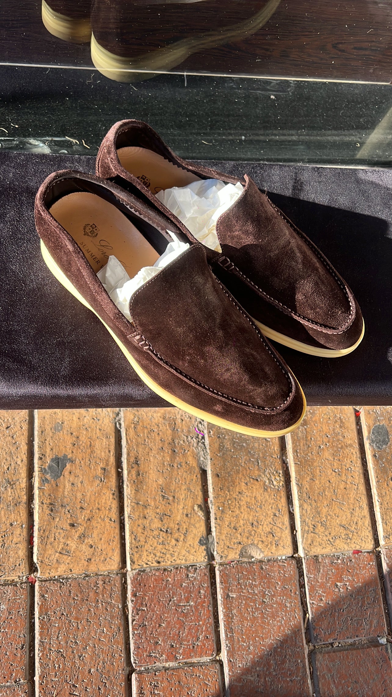 Loro Piana Summerwalk Chocolate