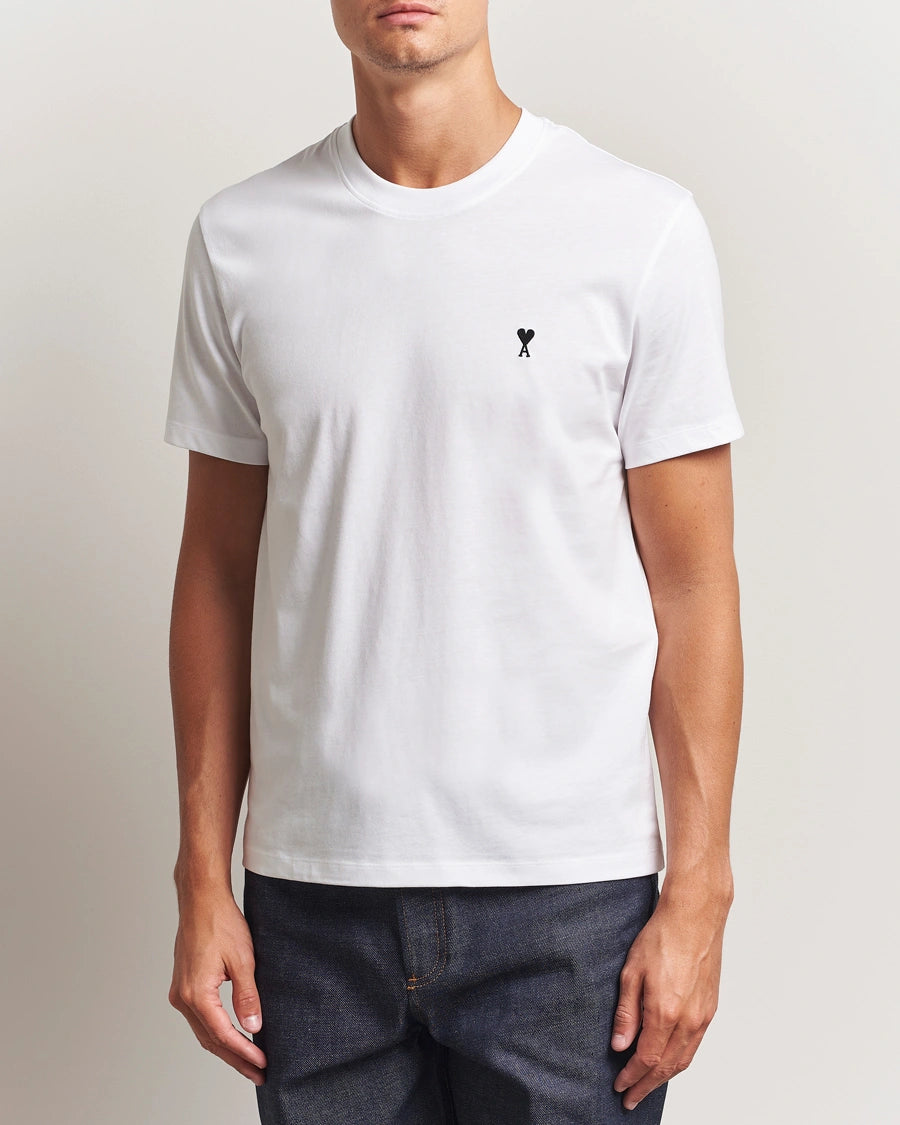Ami Paris White / Black Heart Shirt