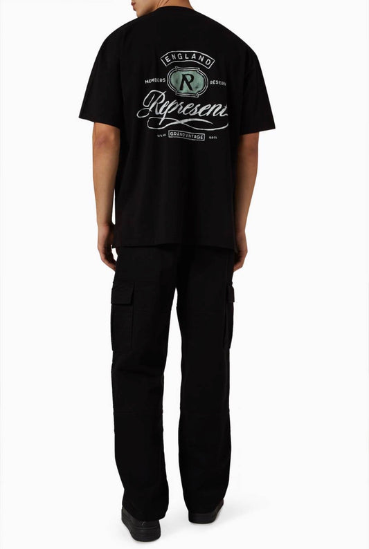 Represent Shirt Black/White