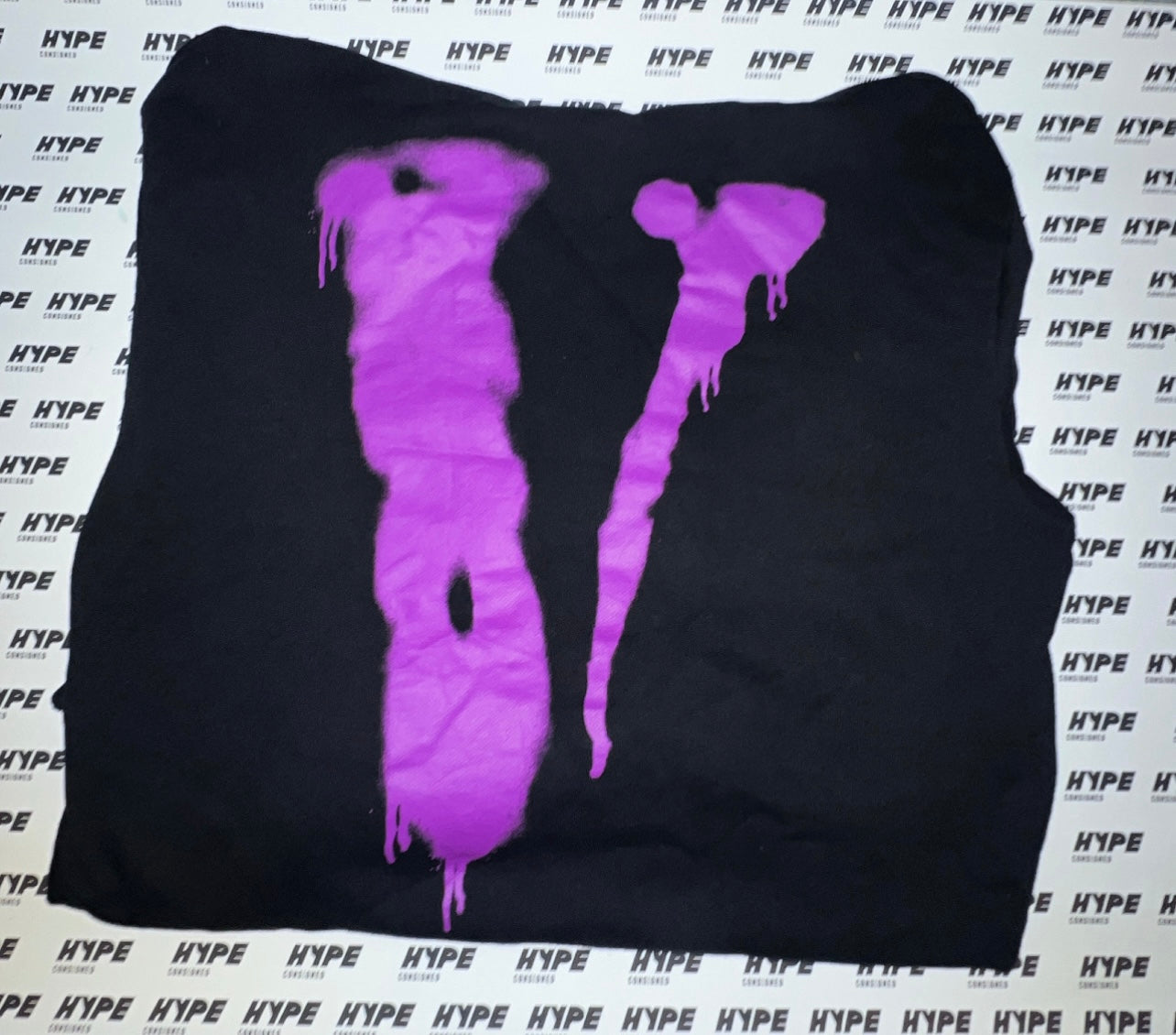 Vlone Purple Skull Hoodie