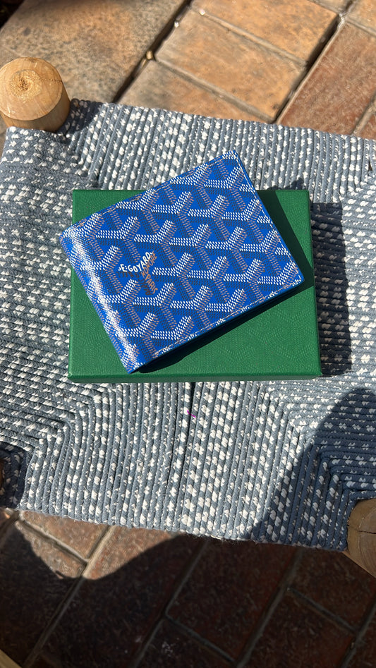 Goyard Blue Wallet