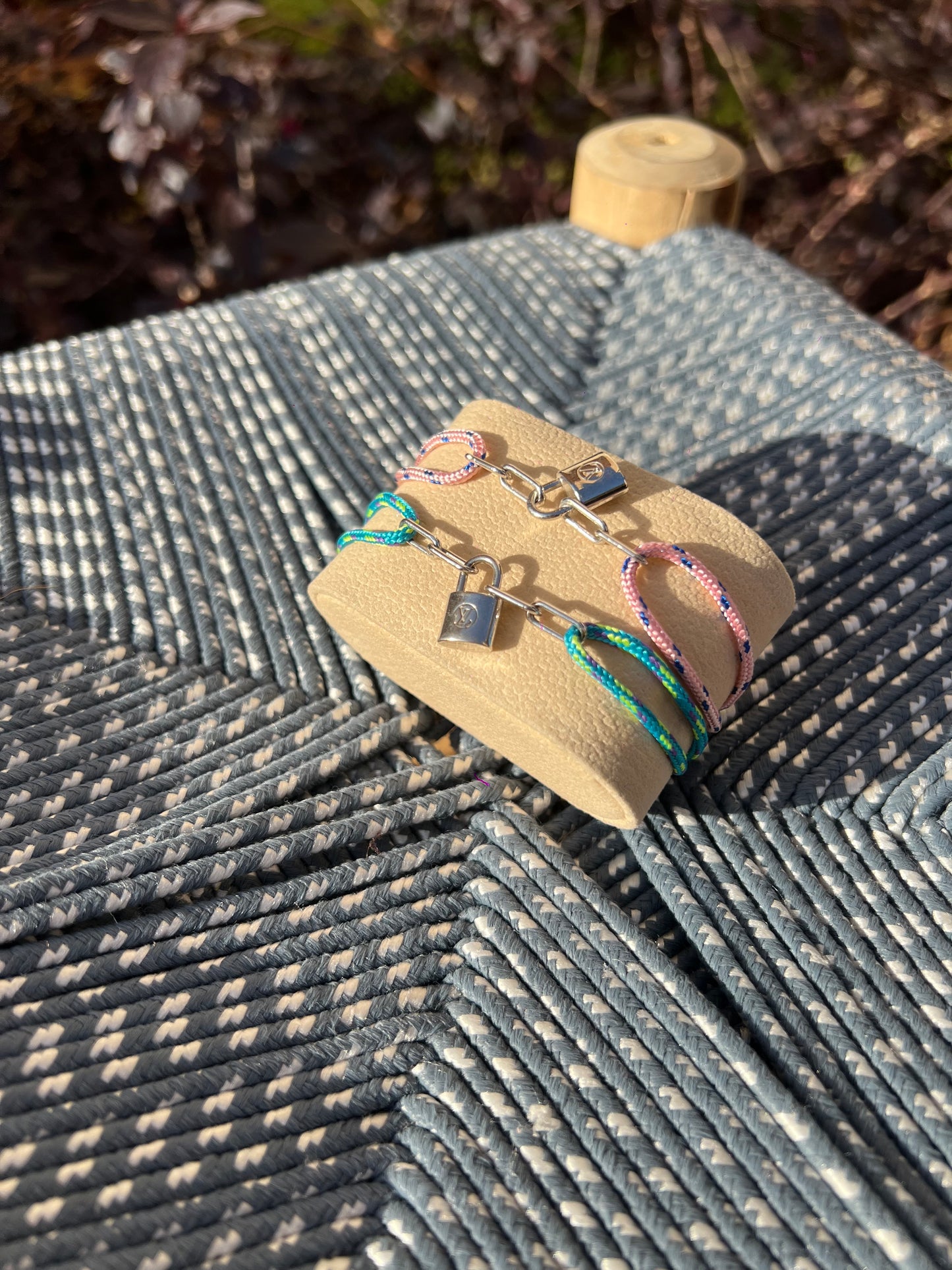 LOUIS VUITTON UNICEF CORD BRACELETS
