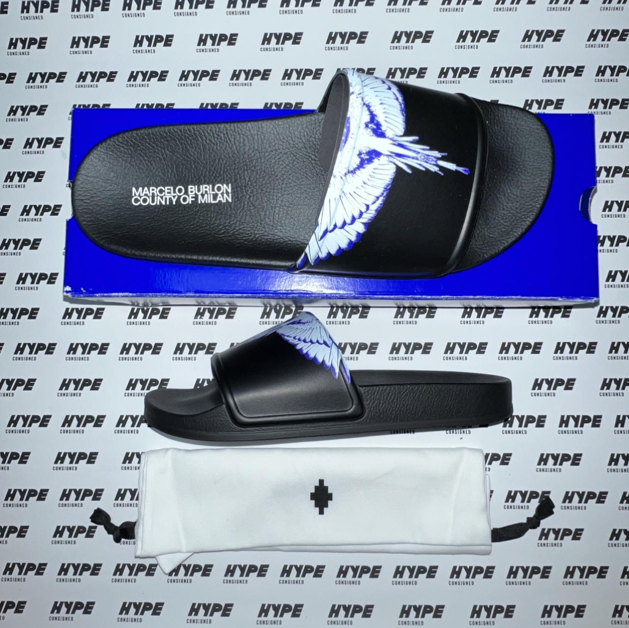 Marcelo Burlon Wings Slides