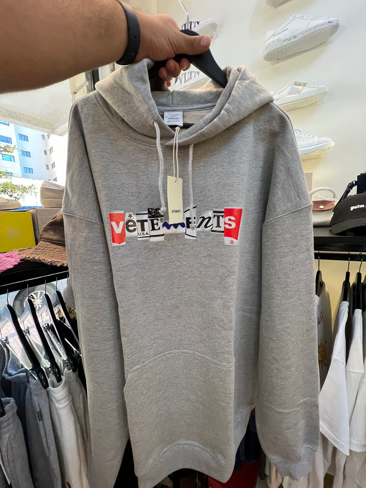 Vetements Logo Hoodie