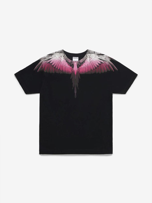 Marcelo Burlon Black / Pink T-Shirt