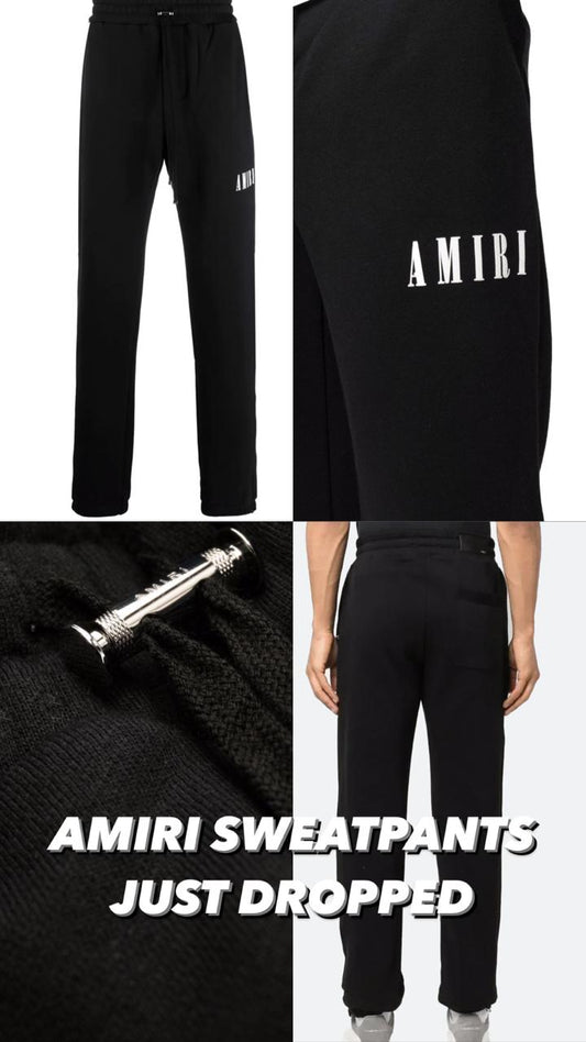 Amiri Black Sweatpants