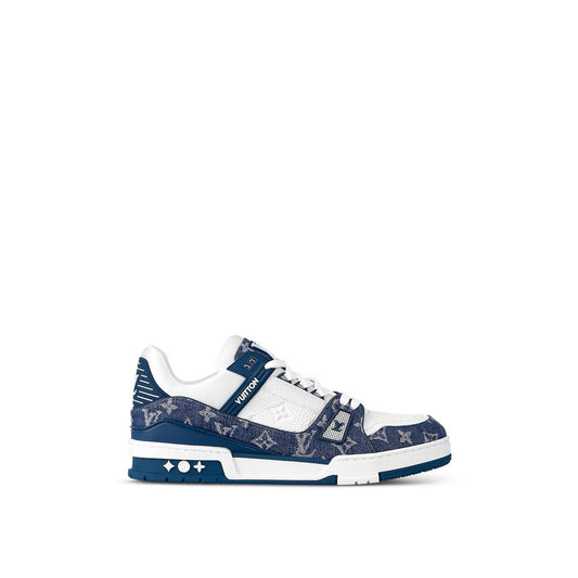 Louis Vuitton Monogram Navy / White Sneakers