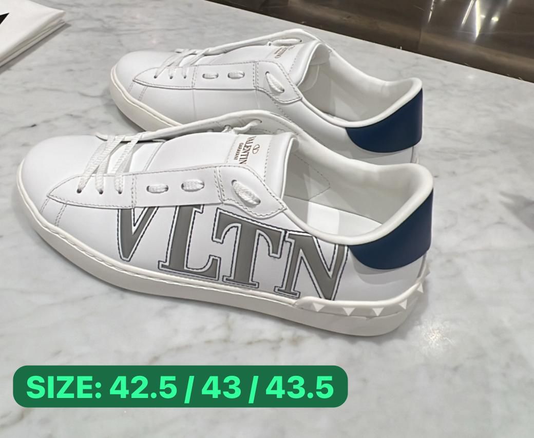 Valentino Sneaker VLTN Silver / Navy