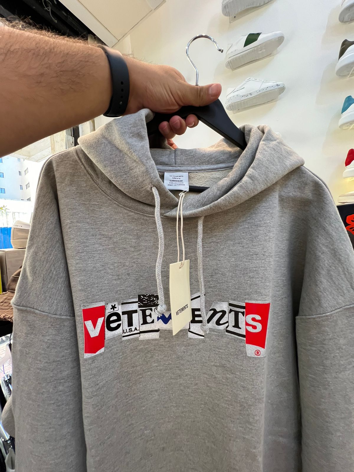 Vetements Logo Hoodie